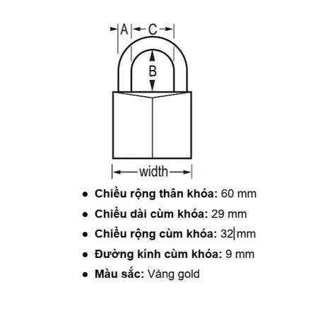 Khóa Cơ Master Lock 1904D - Ảnh 3